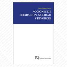 ACCIONES DE SEPARACIÓN, NULIDAD Y DIVORCIO